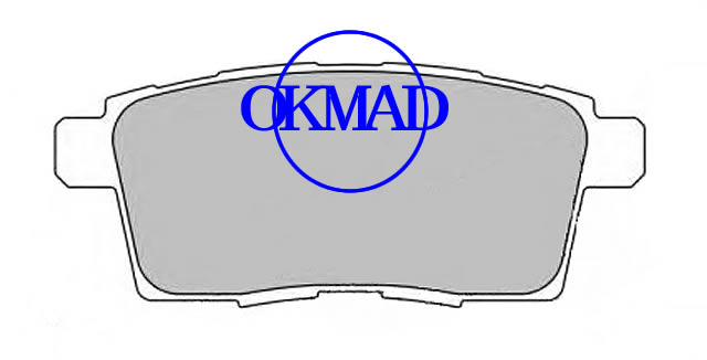 MAZDA CX-7 (ER) MAZDA CX-9 (TB) brake pad FMSI:D1259-8378 OEM:L2Y7-26-43Z WVA24545,F1259